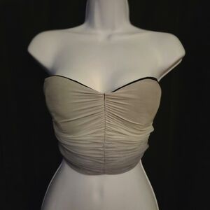 Strapless Ruched Tube Top